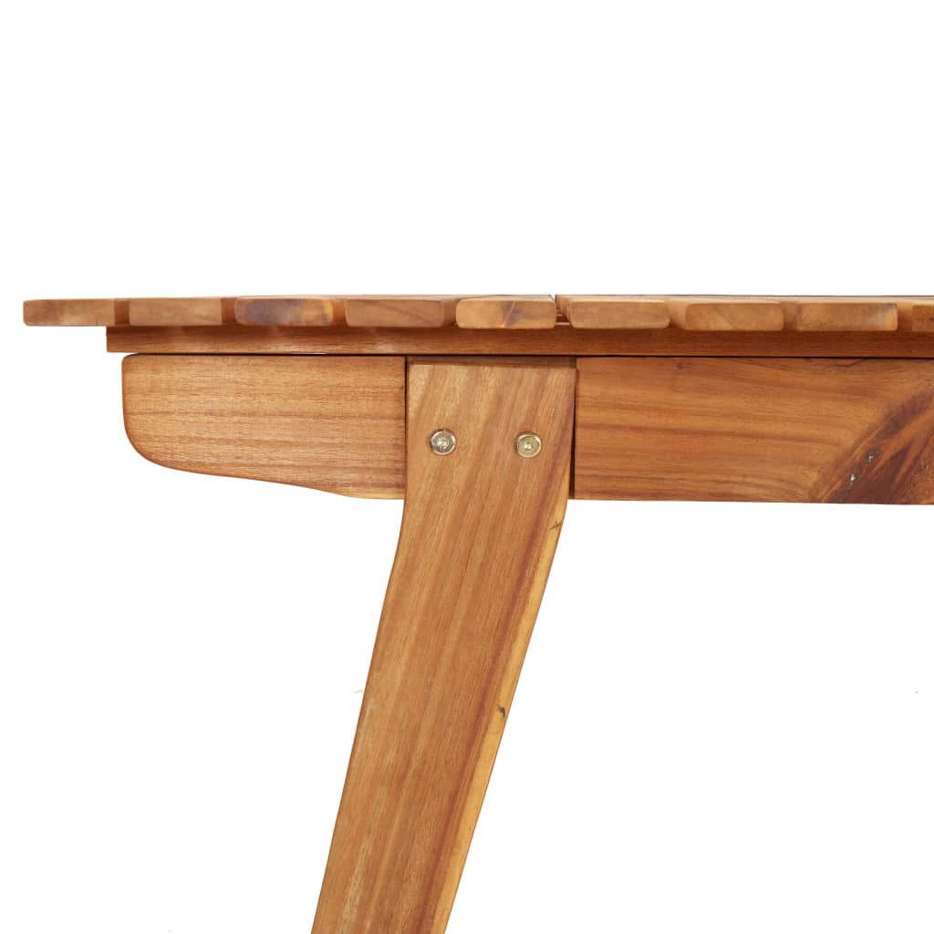 vidaXL Záhradný stôl 200x90x75 cm akáciový masív