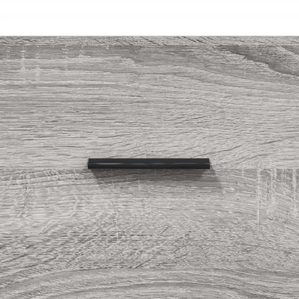 vidaXL Konferenčný stolík sivý dub sonoma 50x50x40cm spracované drevo
