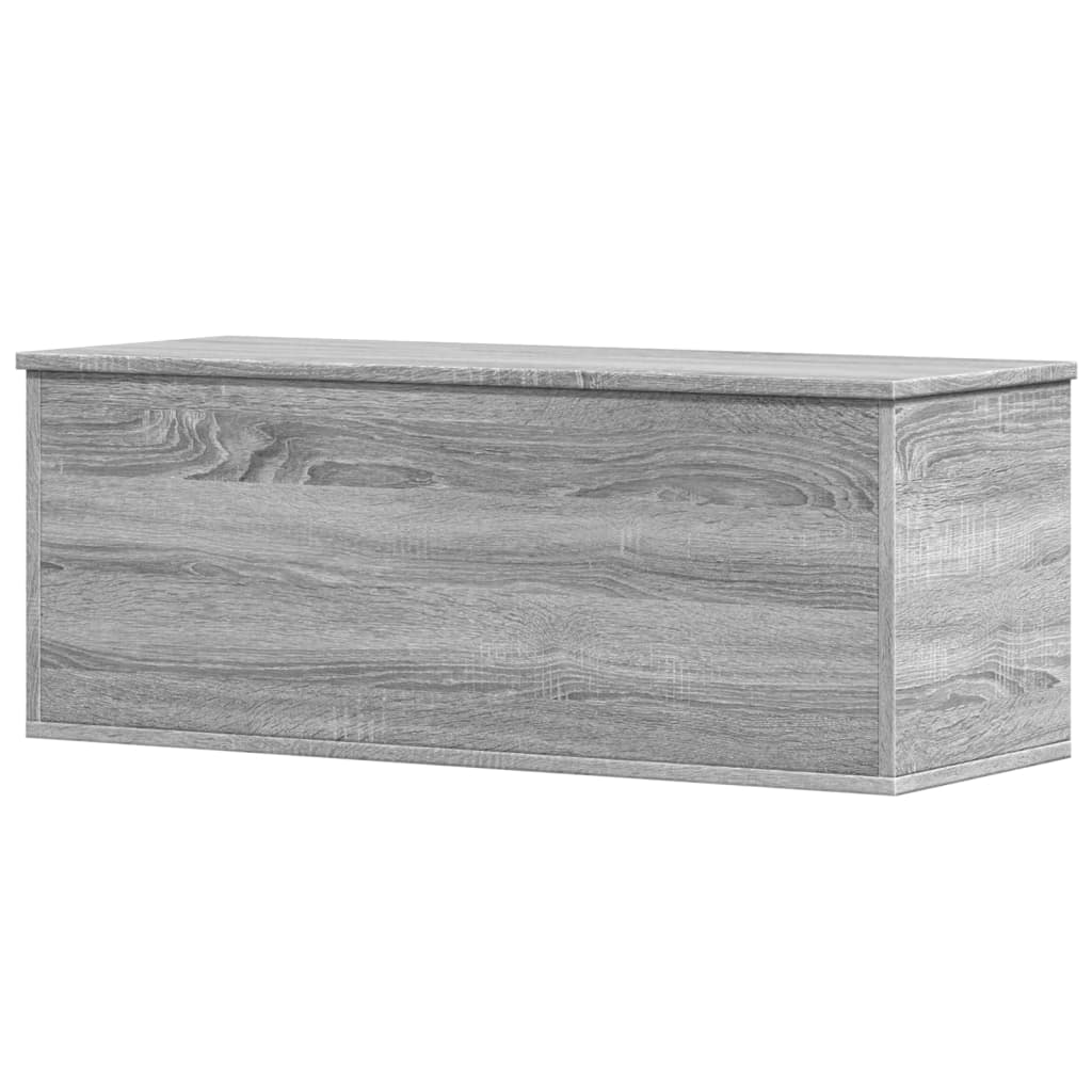 vidaXL Úložný box sivý dub sonoma 90x35x35 cm spracované drevo