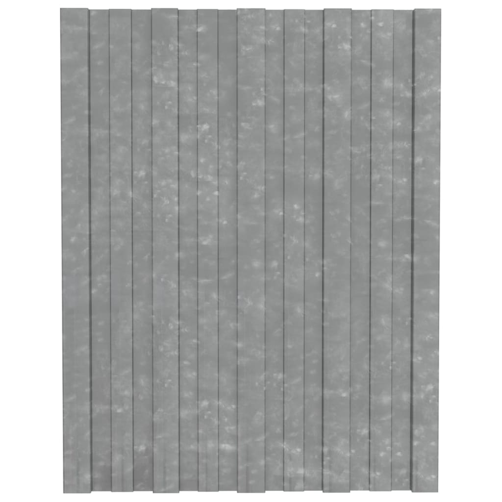 vidaXL Strešné panely 12 ks pozinkovaná oceľ strieborné 60x45 cm