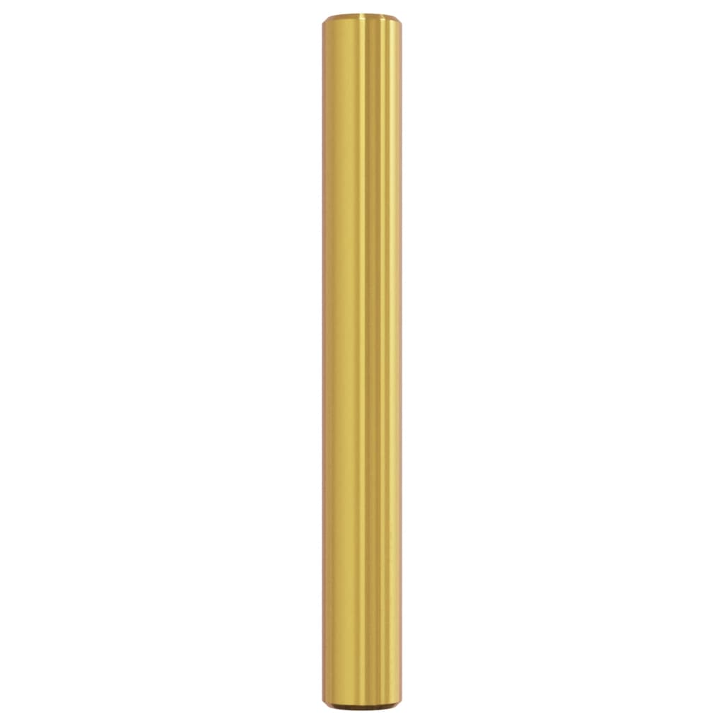 vidaXL Rukoväte na skrinku 20 ks zlaté 64 mm nehrdzavejúca oceľ