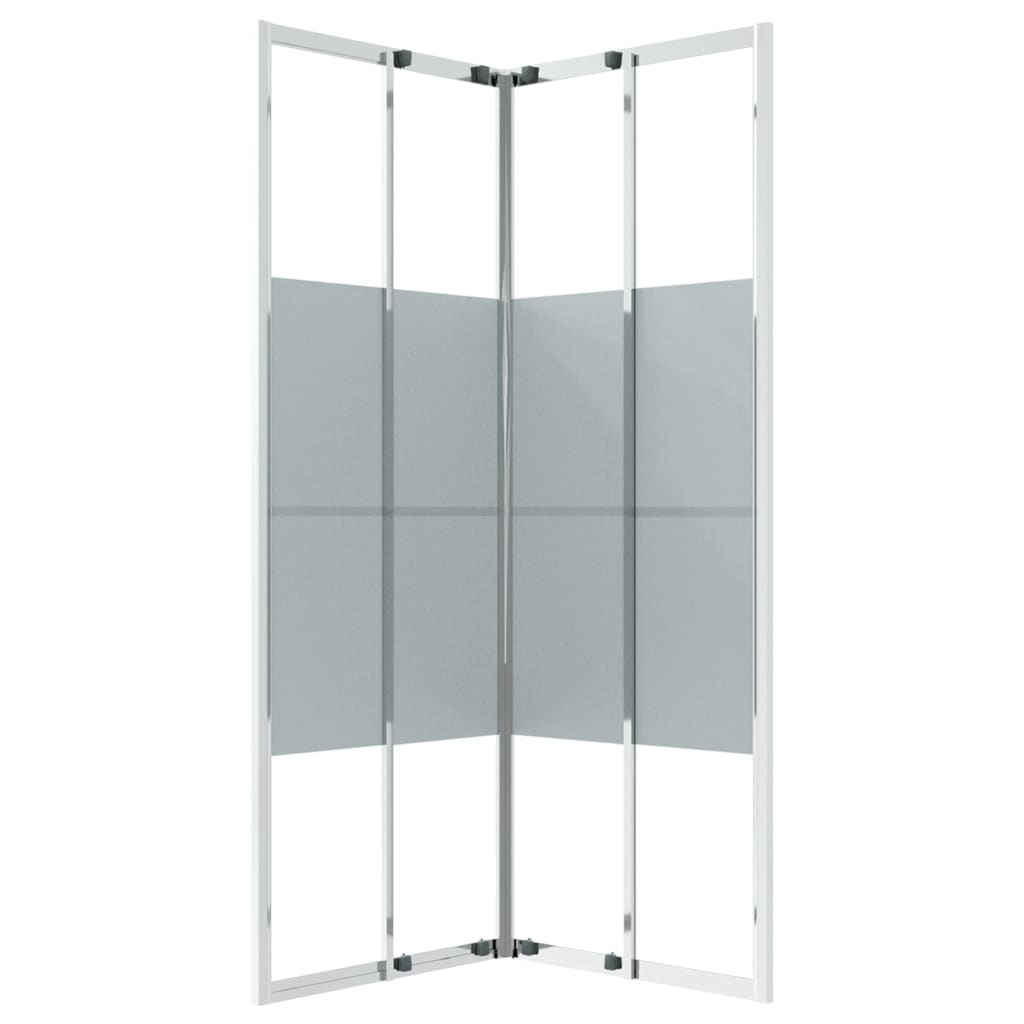 vidaXL Sprchový kút ESG 80x80x180 cm