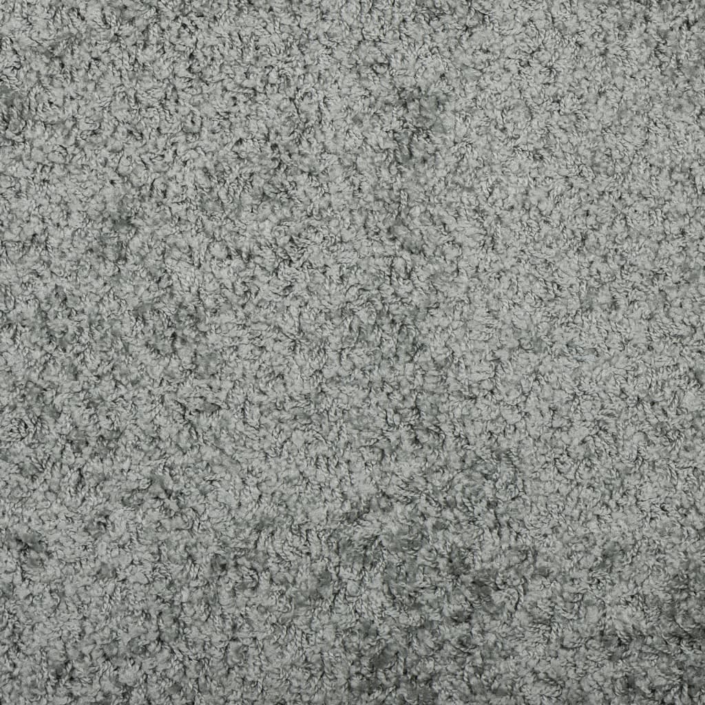 vidaXL Shaggy koberec PAMPLONA, vysoký vlas, moderný, zelený Ø 280 cm