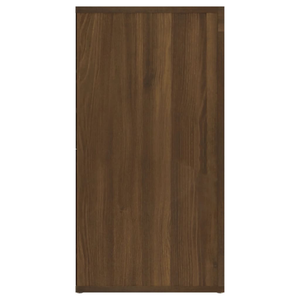 vidaXL Komoda hnedý dub 120x36x69 cm spracované drevo