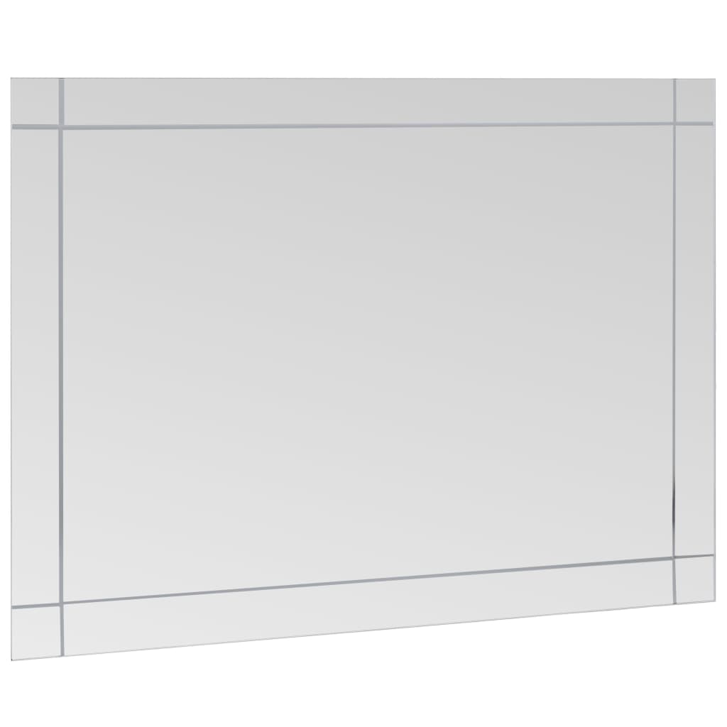 vidaXL Nástenné zrkadlo 60x50 cm, sklo