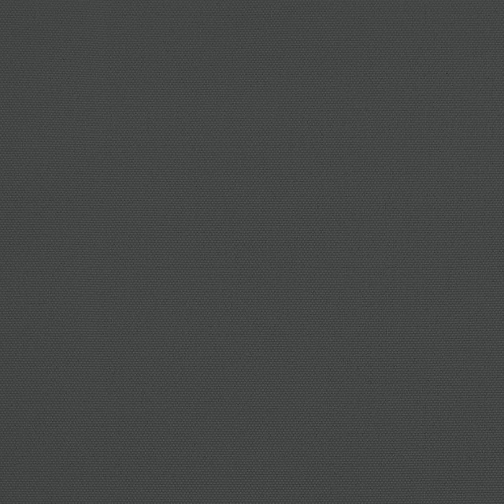 vidaXL Slnečník s dvojitou strieškou a LED antracitový 449x245 cm