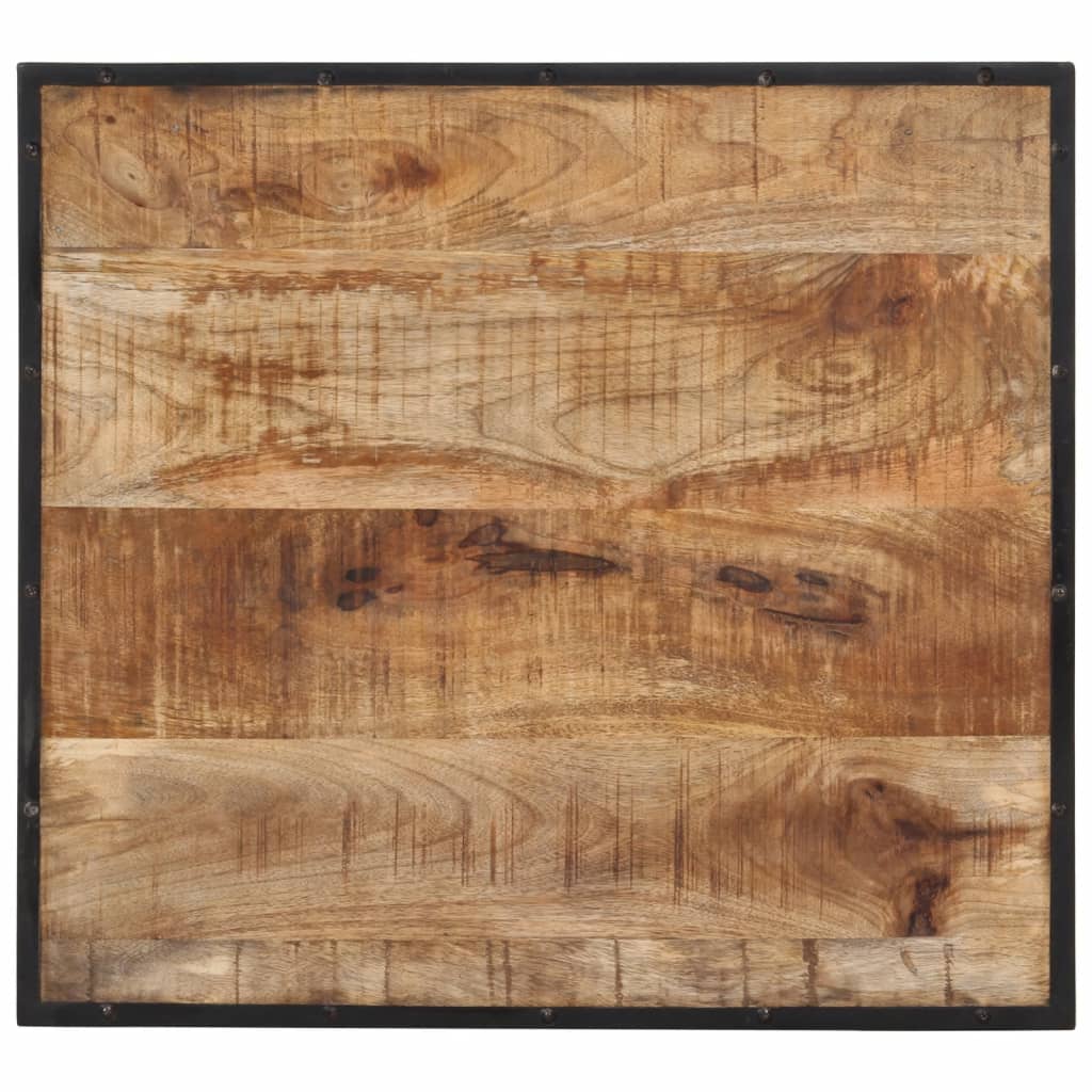 vidaXL Barový stôl 60x55x107 cm masívne surové mangovníkové drevo