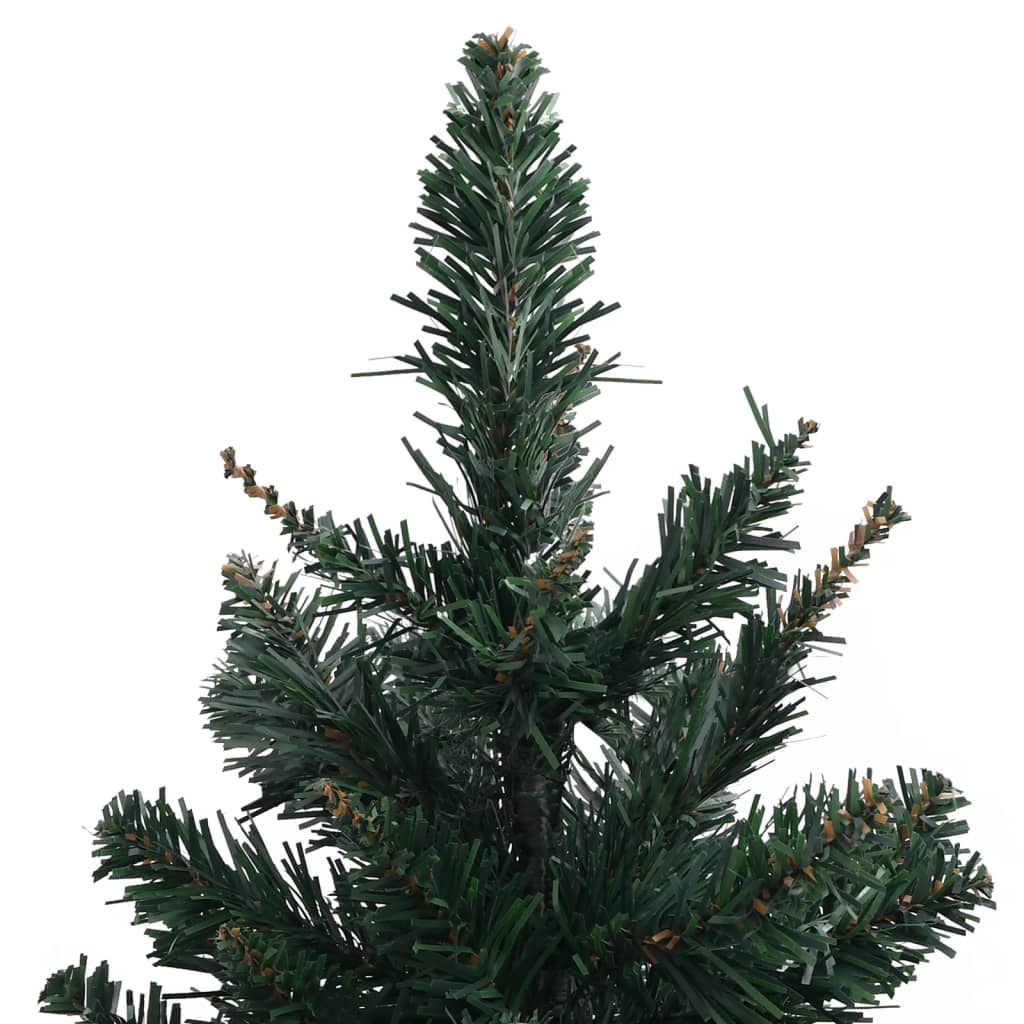 vidaXL Umelý vianočný stromček so stojanom, zelený 60 cm, PVC