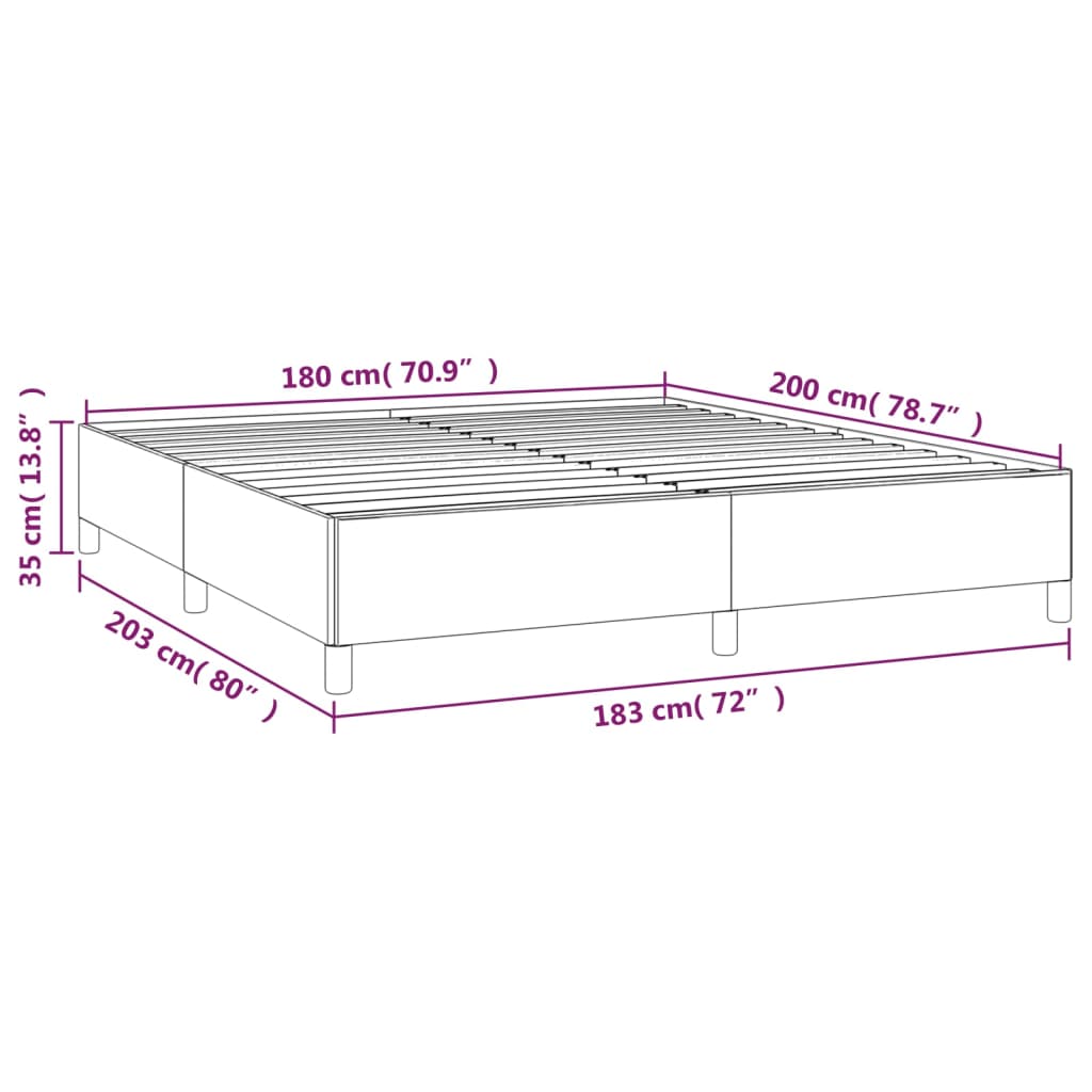 vidaXL Boxspring posteľ s matracom bledosivá 180x200 cm látka