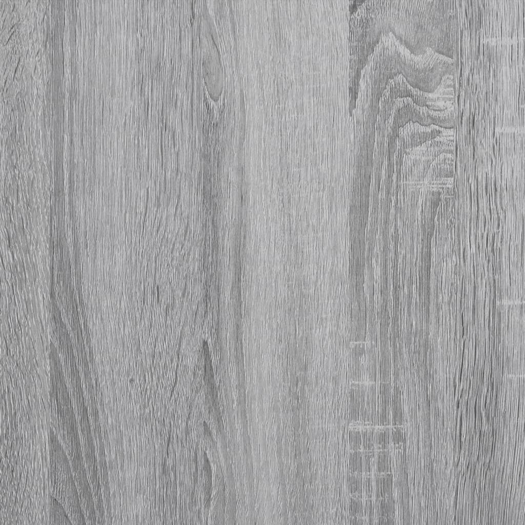 vidaXL Stojan na tlačiareň sivá sonoma 49x40x22,5 cm kompozitné drevo