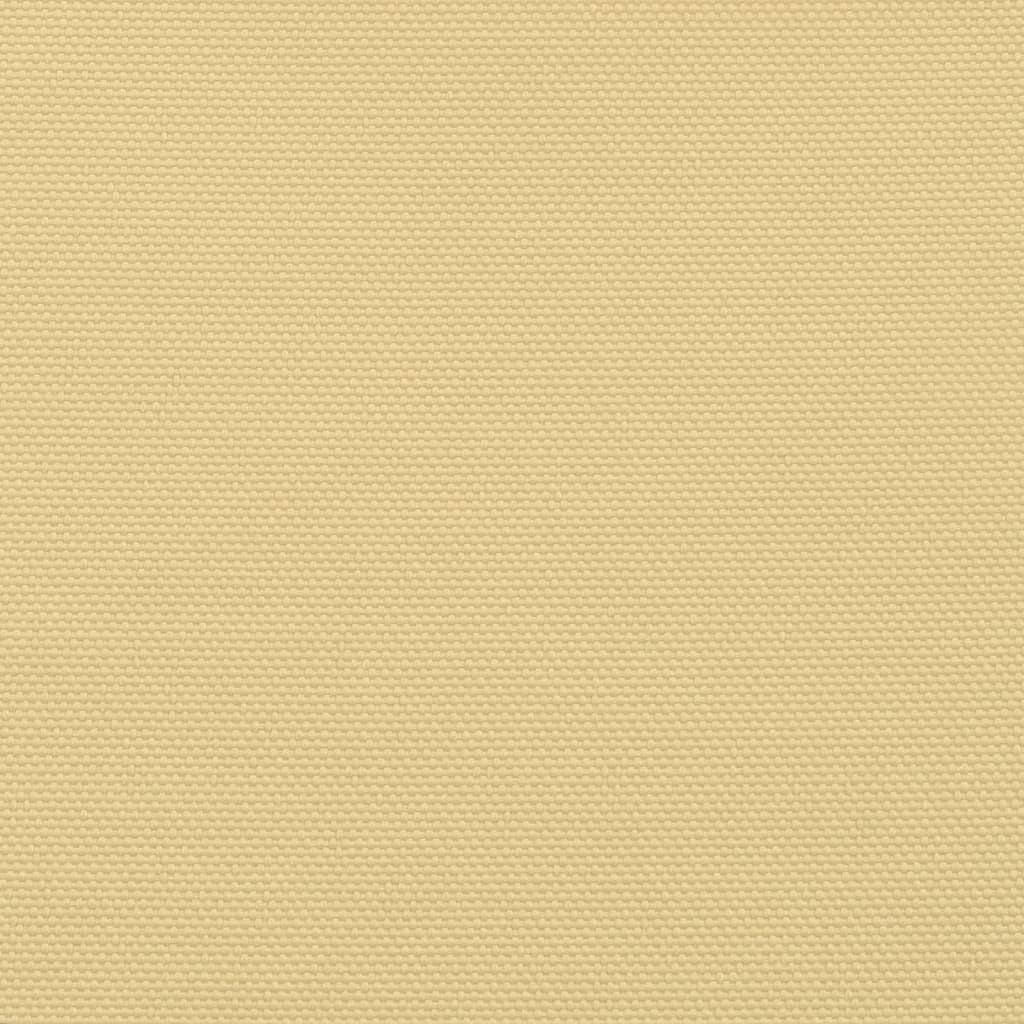 vidaXL Balkónová zástena piesková 120x500 cm 100 % polyester oxford