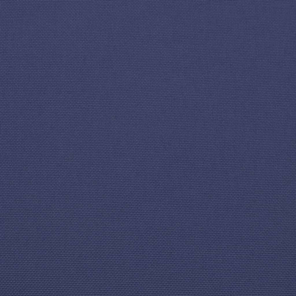 vidaXL Podložky na paletový nábytok 4 ks, námornícke modré 50x50x3 cm